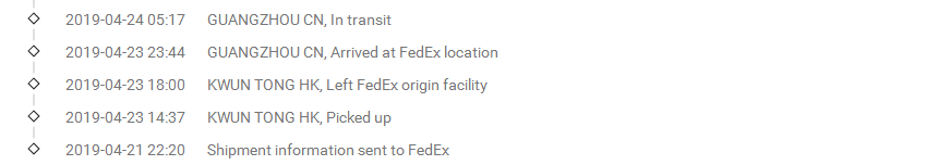 香港Fedex-标准IE到英国签收时效